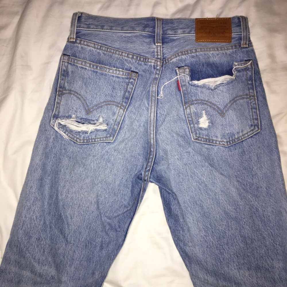 Destroyed vintage Levi’s